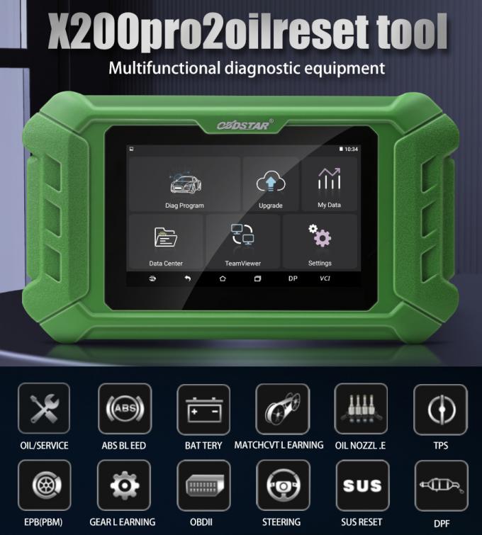 OBDSTAR X200 Pro2オイルの調整用具