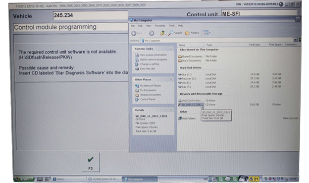 V2012.11 MB SDはオフラインで4つをプログラムするコンパクト4の星サポートを接続します