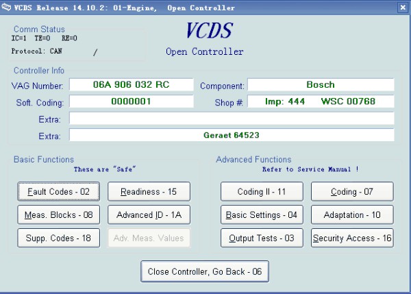 VAG 14.10.2 VAG診断ケーブル ソフトウェア2