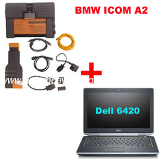 2024.3V BMW ICOM A2 BMW診断ツール デール E6420 ラップトップ I5 CPU 4G RAM
