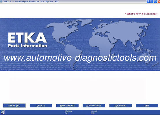 良い価格 Audi VWの座席SkodaのためのETKAの電子カタログV7.5 オンライン