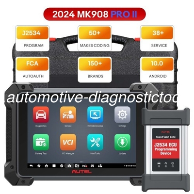 良い価格 Autel MaxiCOM MK908 PRO II オリジナル オートル スキャナー サポート ECU プログラミングのための高度診断スキャナー オンライン