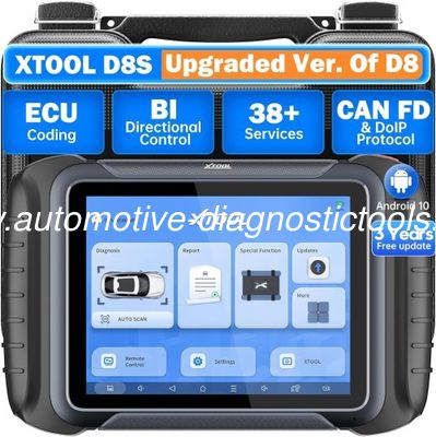 良い価格 2026 XTOOL D8S 診断スキャンツールサポート CAN FD & DoIP, ECU コード化,トポロジー,キープログラミング オンライン