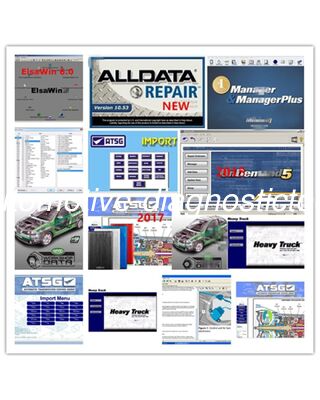 良い価格 Alldata 10.53 2013 Q3 自動車修理データ + Mitchell Ondemand 5.8.2 10/2013 バージョン (1TB ハードディスク内) オンライン