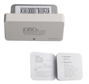 良い価格 iOSおよびアンドロイドのためのiOBD2 OBDII EOBDコード走査器のXtoolの小型診察道具Bluetooth 4.0 オンライン