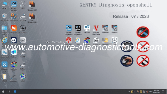 良い価格 V2023.09 MB DOIP SD C4/C5 接続 スーパーエンジニアリングソフトウェア DTSmonaco と Vediamo と オンライン