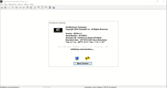 良い価格 Caterpillar ET 2024A V1.0 電子自動車技術者診断ソフトウェア オンライン