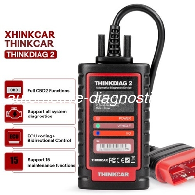良い価格 2025 THINKCAR Thinkdiag2 オールシステム診断ツール オートVIN ECU コード 15+ リセット機能 1年無料更新 オンライン