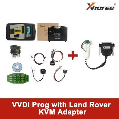 良い価格 Xhorse VVDI PROG プログラマとランドローバー KVM アダプター 溶接は必要ない オンライン