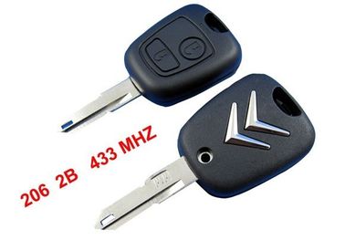 良い価格 シトロエン C2 の遠隔キー 433MHZ、2 はシトロエンの自動遠隔主ブランクにボタンをかけます オンライン