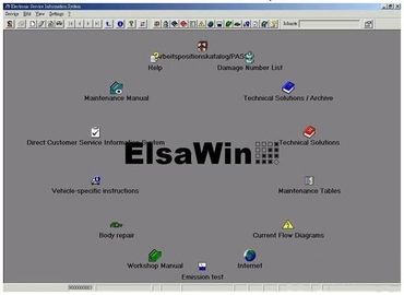 良い価格 Audi/VW/SKODA/座席のための ELSAWIN 4.0 の自動車診断ソフトウェア オンライン