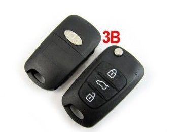 良い価格 KIA のキー ランニングによって変更されるフリップ遠隔主貝、KIA のための 3 つのボタン車のキーのブランク オンライン